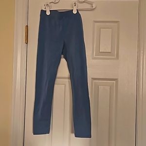 Girls blue leggings
